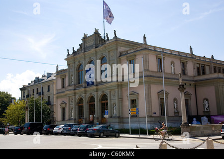 Conservatoire de musique de Genève à la place de Neuve Banque D'Images