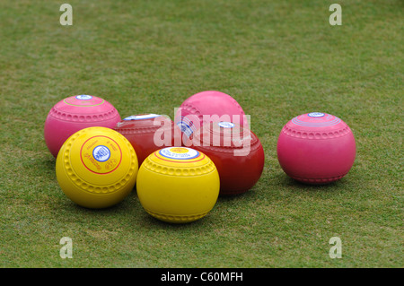 Jeux de boules de couleur Banque D'Images