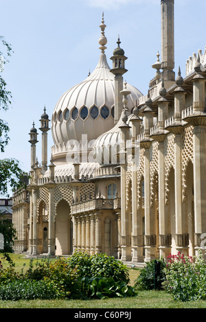 Brighton East Sussex le Pavillon Royal construit 1787 à 1823 pour le Prince Régent plus tard George IV par Henry Holland & John Nash Banque D'Images