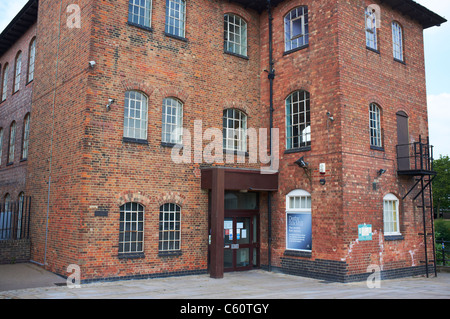 L'ancien moulin à soie connu comme le musée industriel de Derby Derby UK Banque D'Images