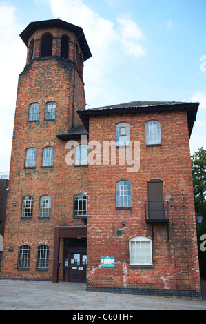 L'ancien moulin à soie connu comme le musée industriel de Derby Derby UK Banque D'Images