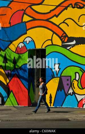 Quartier Palermo Soho à Buenos Aires, Argentine Banque D'Images