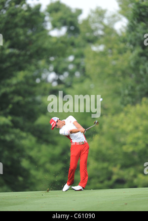 Ryo Ishikawa (JPN) accompli pour la WGC Bridgestone Invitational 2011. Banque D'Images