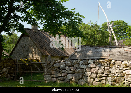 Village de Koguva à Tallinn Banque D'Images