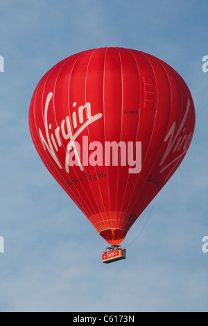 Ballon à air chaud vierge Banque D'Images