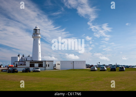 Flamborough Head Lighthouse Banque D'Images