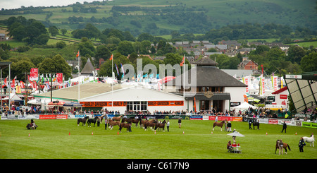 Vue générale du Royal Welsh Show agricole, Builth Wells, Pays de Galles, 2011 Banque D'Images