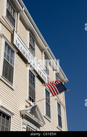 Le Massachusetts, New Bedford. Accueil navigateurs, ch. 1787. Banque D'Images