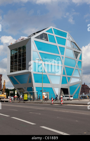 Le bâtiment de l'Université Humboldt à Berlin, en Allemagne, un espace d'exposition utilisé pendant la reconstruction de l'Humboldt Forum. Banque D'Images