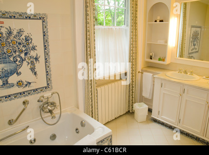 L'intérieur de la Casa Velha do Palheiro hôtel à Madère, Portugal Banque D'Images