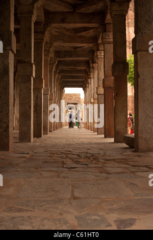 Le complexe de Qutb, Delhi, Inde. Banque D'Images