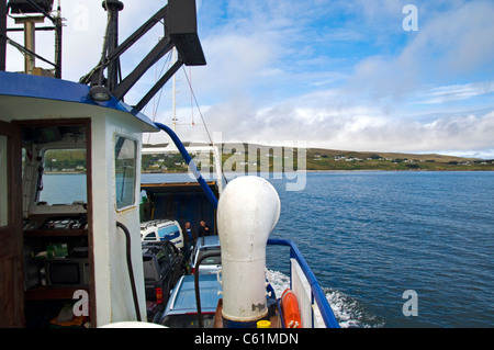 Arranmore Island car et approches l'île traversier pour passagers Banque D'Images