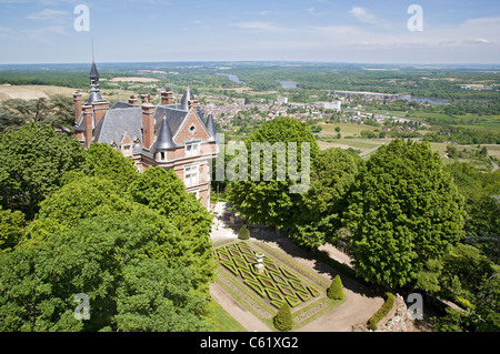 Centre SANCERRE VALLÉE DE LA LOIRE FRANCE Banque D'Images