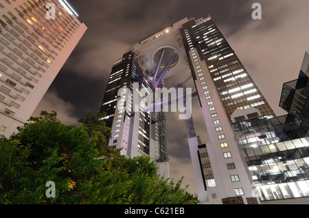 Umeda Sky Building d'Osaka, au Japon. Banque D'Images