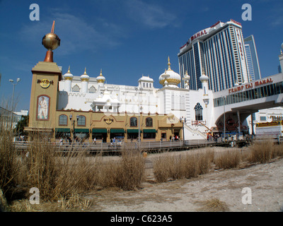 L'hôtel Trump Taj Mahal à Atlantic City, New Jersey Banque D'Images