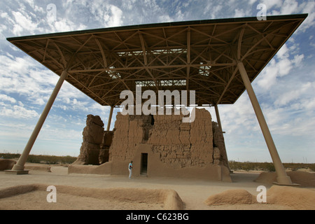 Coolidge, Arizona Casa Grande Ruins National Monument Banque D'Images