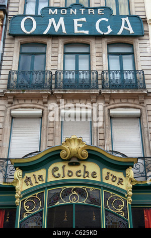 La cloche d'un ou de l'immeuble, Lille, France Banque D'Images