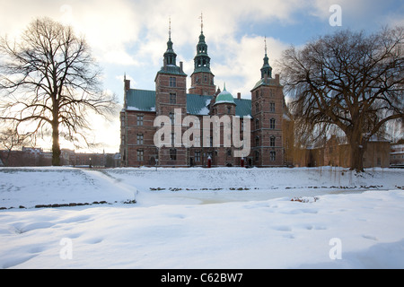 Château de Rosenborg à Copenhague Banque D'Images