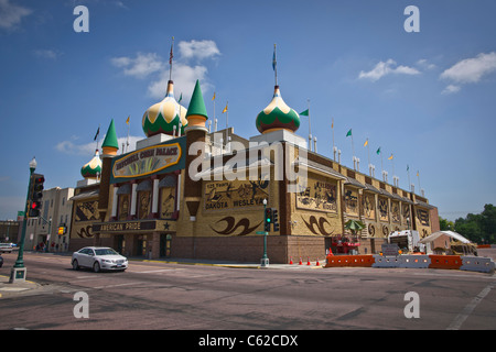 The Corn Palace Mitchell bienvenue en South Dakota SD images photos photographie vente pour sur alamy horizontal aux USA US haute résolution Banque D'Images