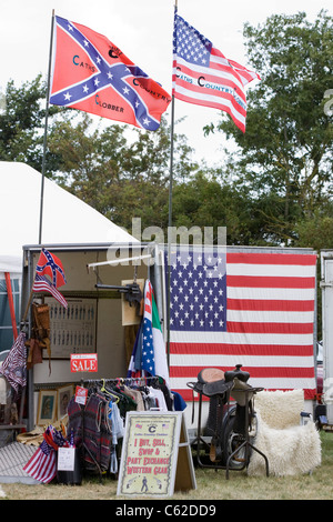 American Flag flying Banque D'Images