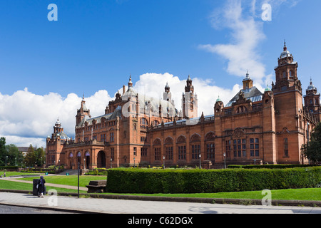 La Kelvingrove Art Gallery and Museum, Argyle Street, West End, Glasgow, Écosse, Royaume-Uni Banque D'Images