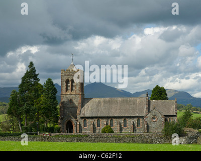 St Luke's Church, Lowick, Parc National de Lake District, Cumbria, Angleterre, Royaume-Uni Banque D'Images