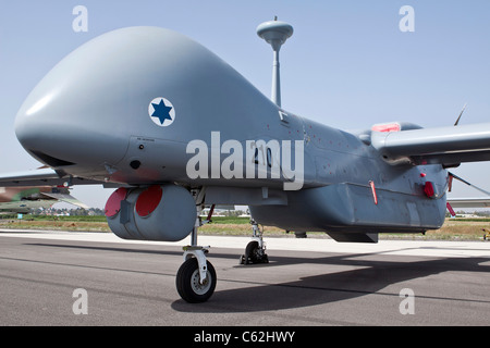 De l'air israélienne (IAF) IAI Heron TP (IAI Eitan) un véhicule aérien sans pilote (UAV) Banque D'Images