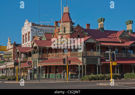 L'historique de l'hôtel change dans la ville minière de Kalgoorlie en Australie de l'Ouest Banque D'Images