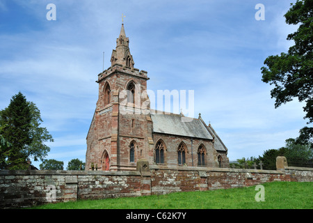 Église de Saint John. Skirwith, Cumbria, Angleterre, Royaume-Uni, Europe. Banque D'Images