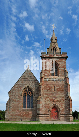 Église de Saint John. Skirwith, Cumbria, Angleterre, Royaume-Uni, Europe. Banque D'Images