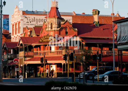 L'historique de l'hôtel change dans la ville minière de Kalgoorlie en Australie de l'Ouest Banque D'Images