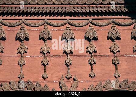 Wat Hua Khuang. Nan. Le nord de la Thaïlande. Banque D'Images