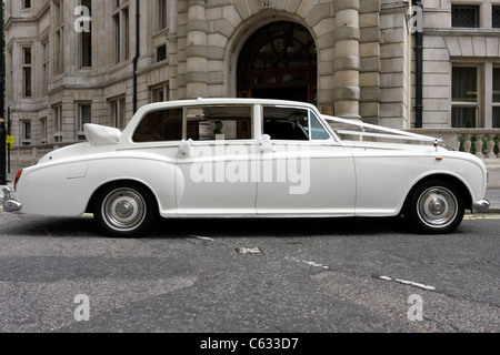 De rares Rolls Royce Phantom V1 Voiture de mariage Landaulette, vu ici à Whitehall Court à Londres. Banque D'Images