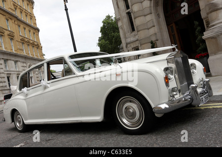 De rares Rolls Royce Phantom V1 Voiture de mariage Landaulette, vu ici à Whitehall Court à Londres. Banque D'Images