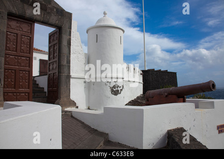 La forteresse Castillo de Santa Catalina, Santa Cruz, la palma, Canary Islands, Spain, Europe Banque D'Images