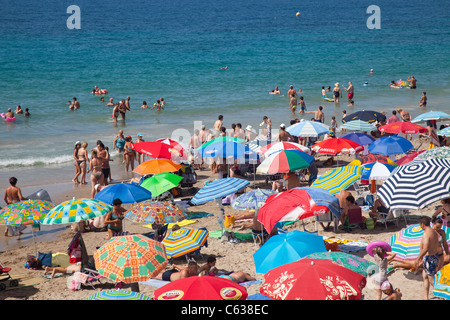 Les plages de couleurs. Banque D'Images