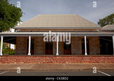 Ancien palais de justice et de Police (1884), Darwin, Territoire du Nord, Australie Banque D'Images