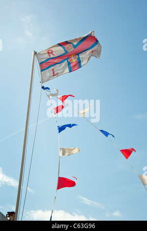Pavillon de la Royal National Lifeboat Institution Banque D'Images