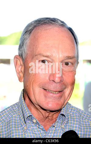 Le maire Michael Bloomberg a été enregistrée pour 2010 Hampton Classic Horse Show - SUN, Snake Hollow Road, Bridgehampton, NY Le 5 septembre 2010. Photo par : Rob riche/Everett Collection Banque D'Images