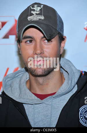 Enrique Iglesias présents pour la Z100 Jingle Ball 2010 présenté par H&M, Madison Square Garden, New York, NY 10 Décembre Banque D'Images