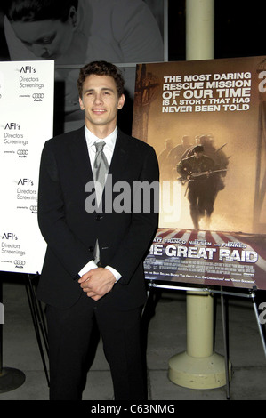 James Franco au niveau des arrivées pour le grand raid Premiere, l'Arclight Cinema, Los Angeles, CA, 04 août 2005. Photo par : Michael Banque D'Images