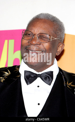 B.B. Le roi au niveau des arrivées pour 20e édition du Rock & Roll Hall of Fame de la cérémonie, l'hôtel Waldorf Astoria, New York, NY, le 14 mars 2005. Photo par : Gregorio Binuya/Everett Collection Banque D'Images