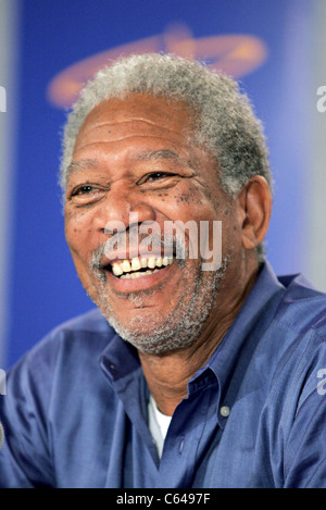 Morgan Freeman à la conférence de presse pour Edison en première mondiale au Festival du Film de Toronto, Sutton Place Hotel, Toronto, Ontario, septembre Banque D'Images