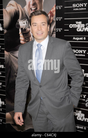 Jimmy Fallon aux arrivées de l'autre gars de Premiere, le Ziegfeld Theatre, New York, NY Le 2 août 2010. Photo par : Kristin Callahan/Everett Collection Banque D'Images