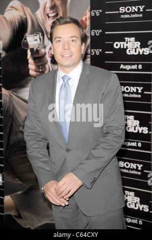 Jimmy Fallon aux arrivées de l'autre gars de Premiere, le Ziegfeld Theatre, New York, NY Le 2 août 2010. Photo par : Kristin Callahan/Everett Collection Banque D'Images