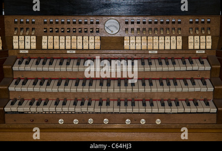 Orgue de l'église ancienne Banque D'Images