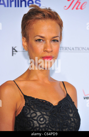 Tonya Lewis Lee à l'arrivées de Gala bleu pour Spelman College, l'hôtel Plaza, New York, NY Le 4 octobre 2010. Photo par : Banque D'Images