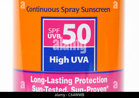 Crème solaire SPF 50 label