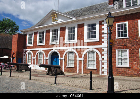 17e siècle Custom House, quai historique d'Exeter, Exeter, Devon, Angleterre, Royaume-Uni Banque D'Images