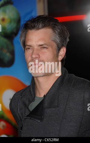 Timothy Olyphant aux arrivées pour RANGO Premiere, Village Theatre à Westwood, Los Angeles, CA, 14 février 2011. Photo par : Michael Germana/Everett Collection Banque D'Images